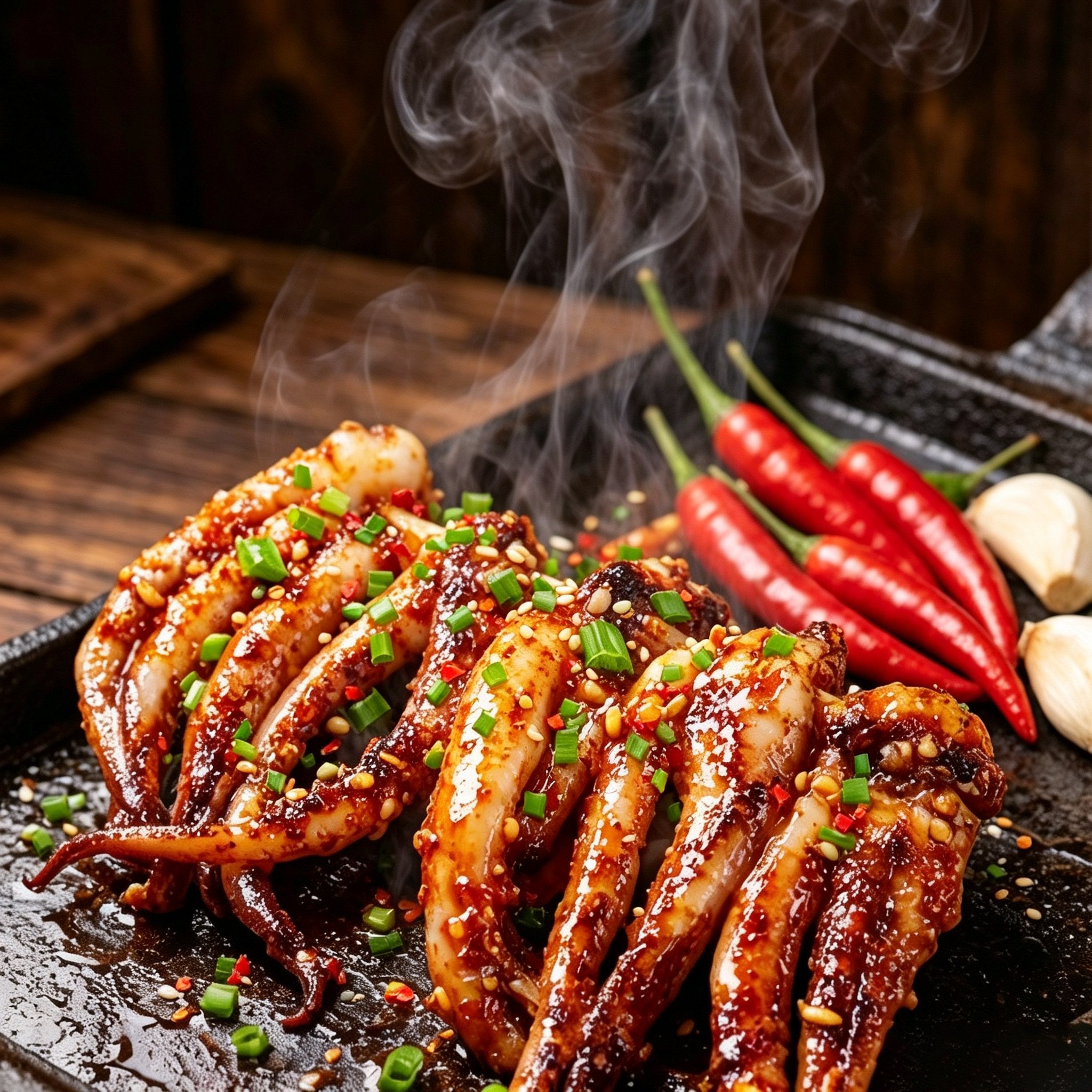 Frozen Squid Tentacles